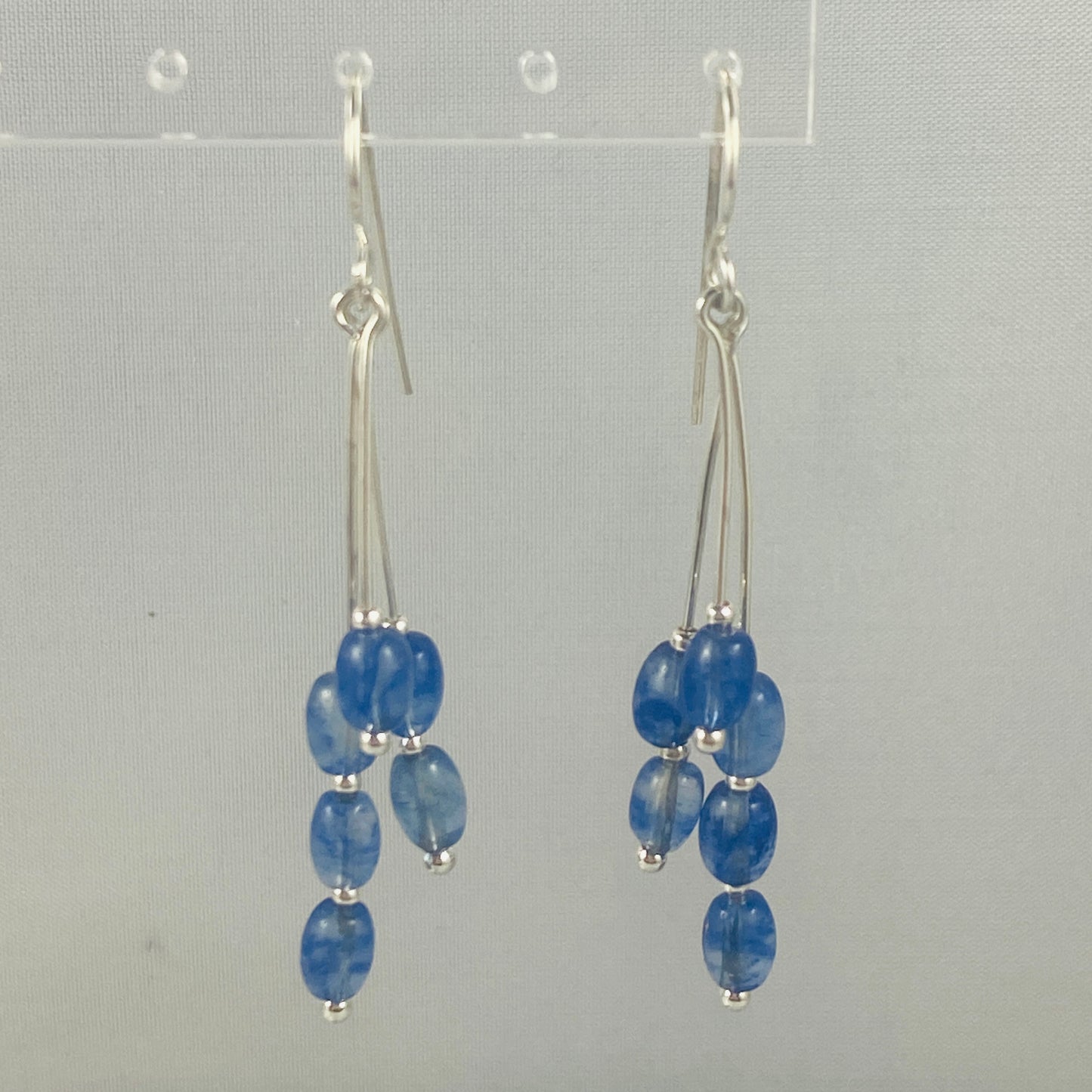 Blueberry Quartz Earrings