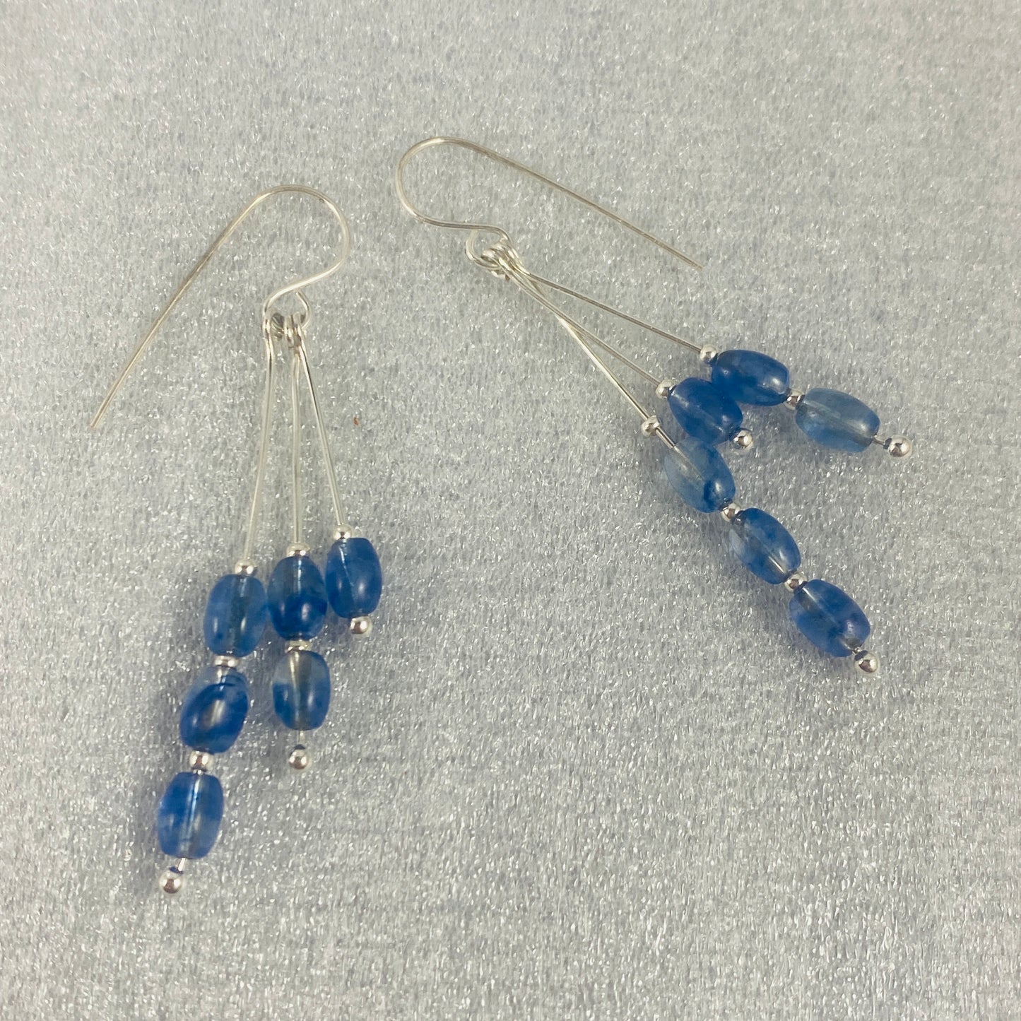 Blueberry Quartz Earrings