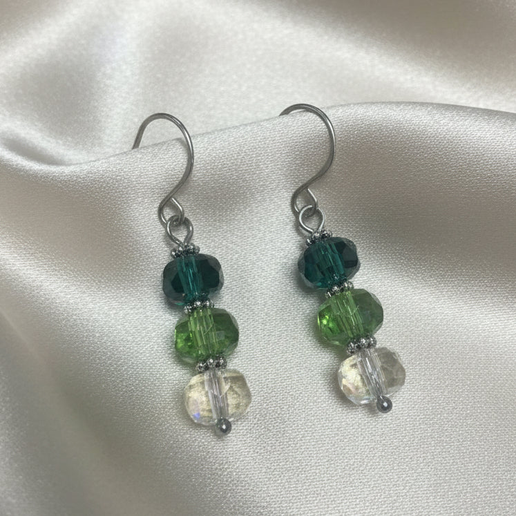 Emerald Canopy Earrings