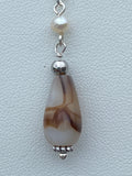 Agate tears earrings