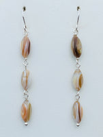 Shell rice earrings