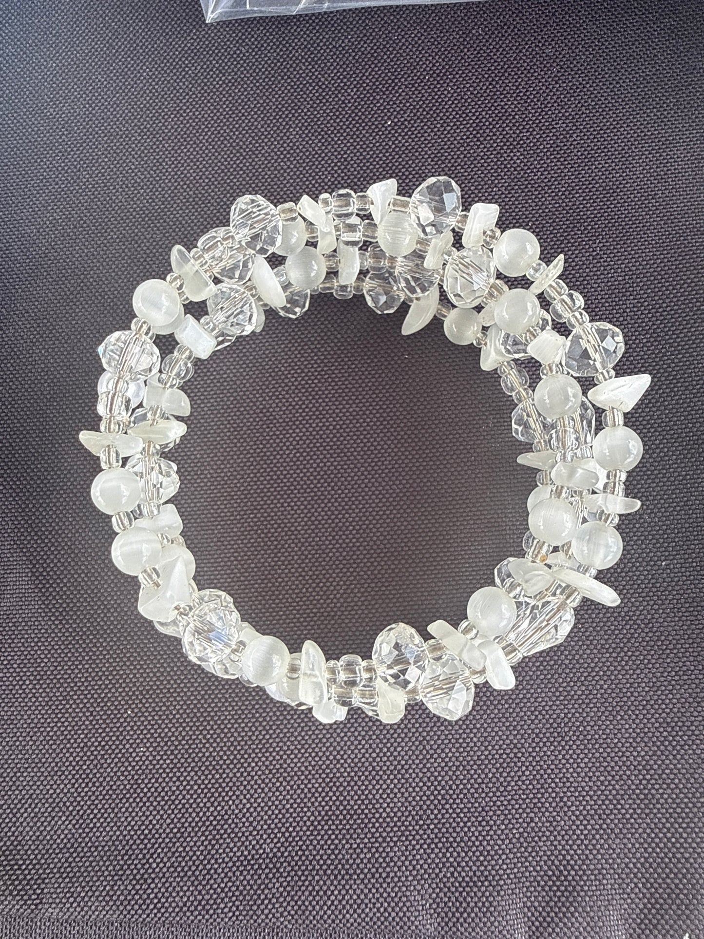 Clear bracelet