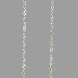 Blue Crystal Shell Necklace