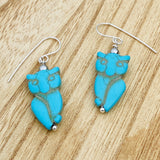 Turquoise owls