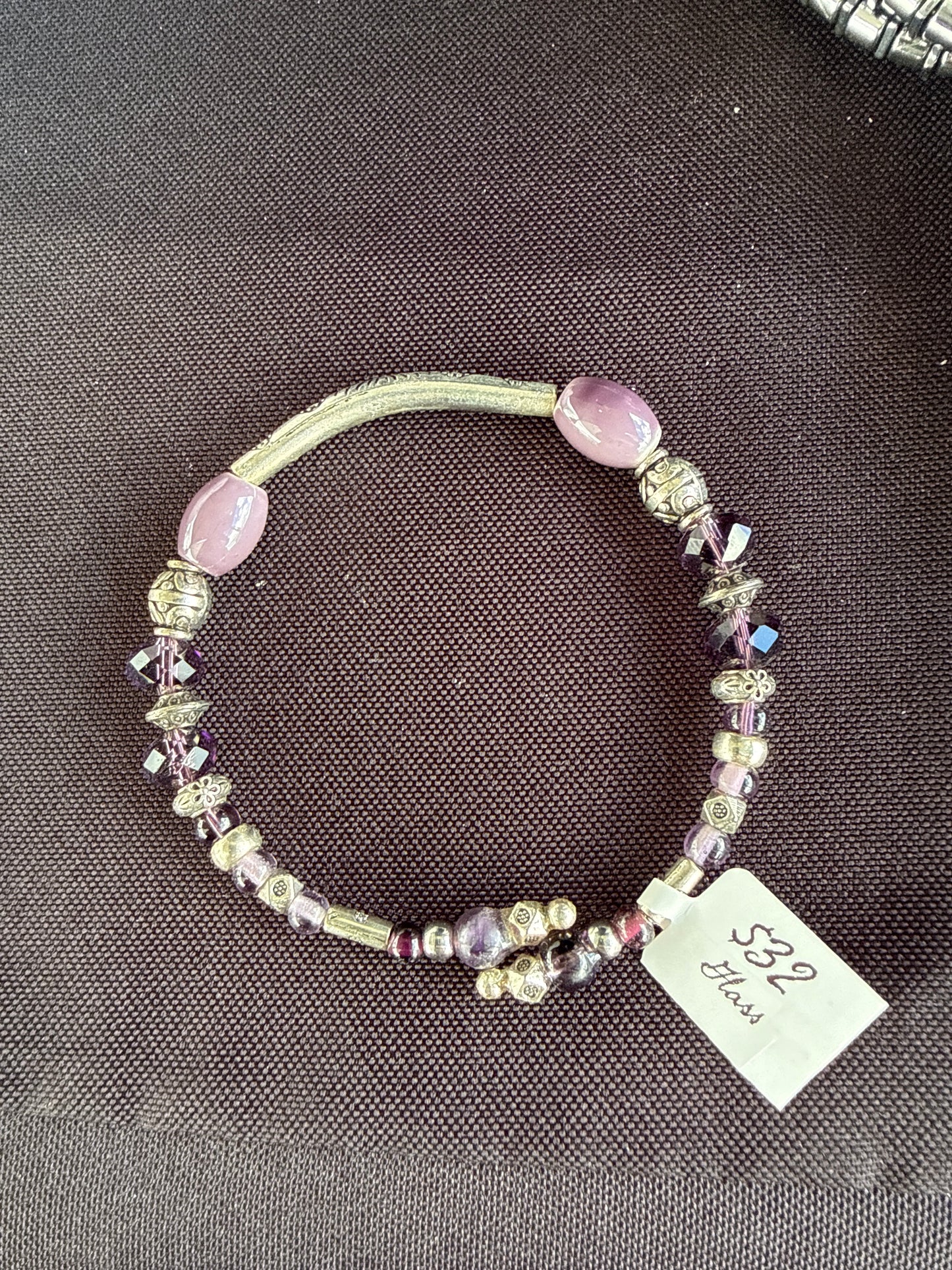 Purple bracelet
