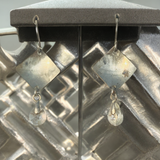 Sterling and Crystal Earrings