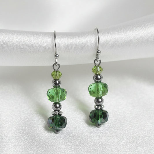 Evergreen Glow Earrings