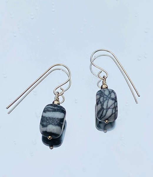 Zebra Jasper Earrings