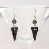 Silver Night Spike Earrings - Giulian Lyn