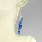 Blueberry Quartz Earrings - Giulian Lyn