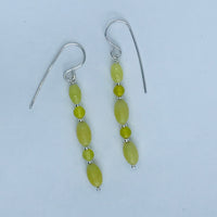 Olive Jade Earrings