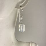 White opal emerald cut - Giulian Lyn