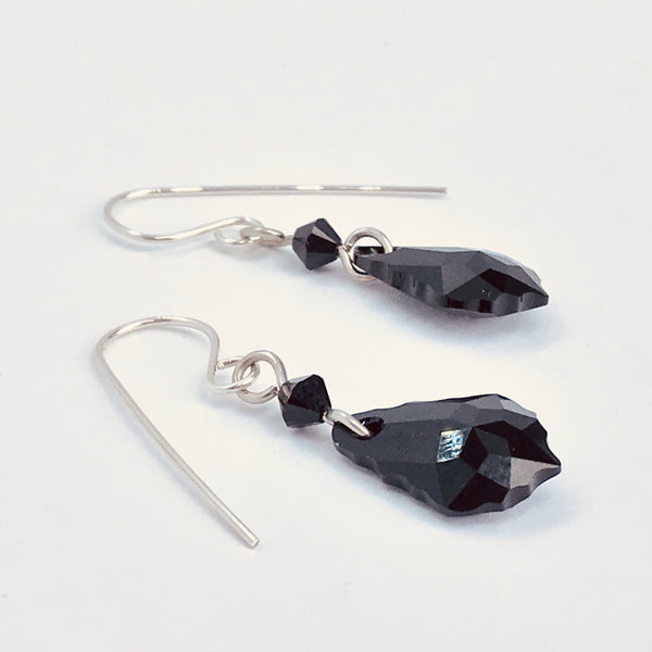 Black Diamond Earrings